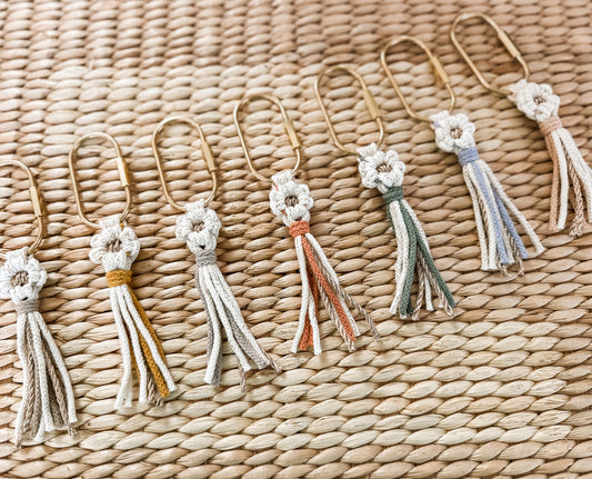 flower keychain