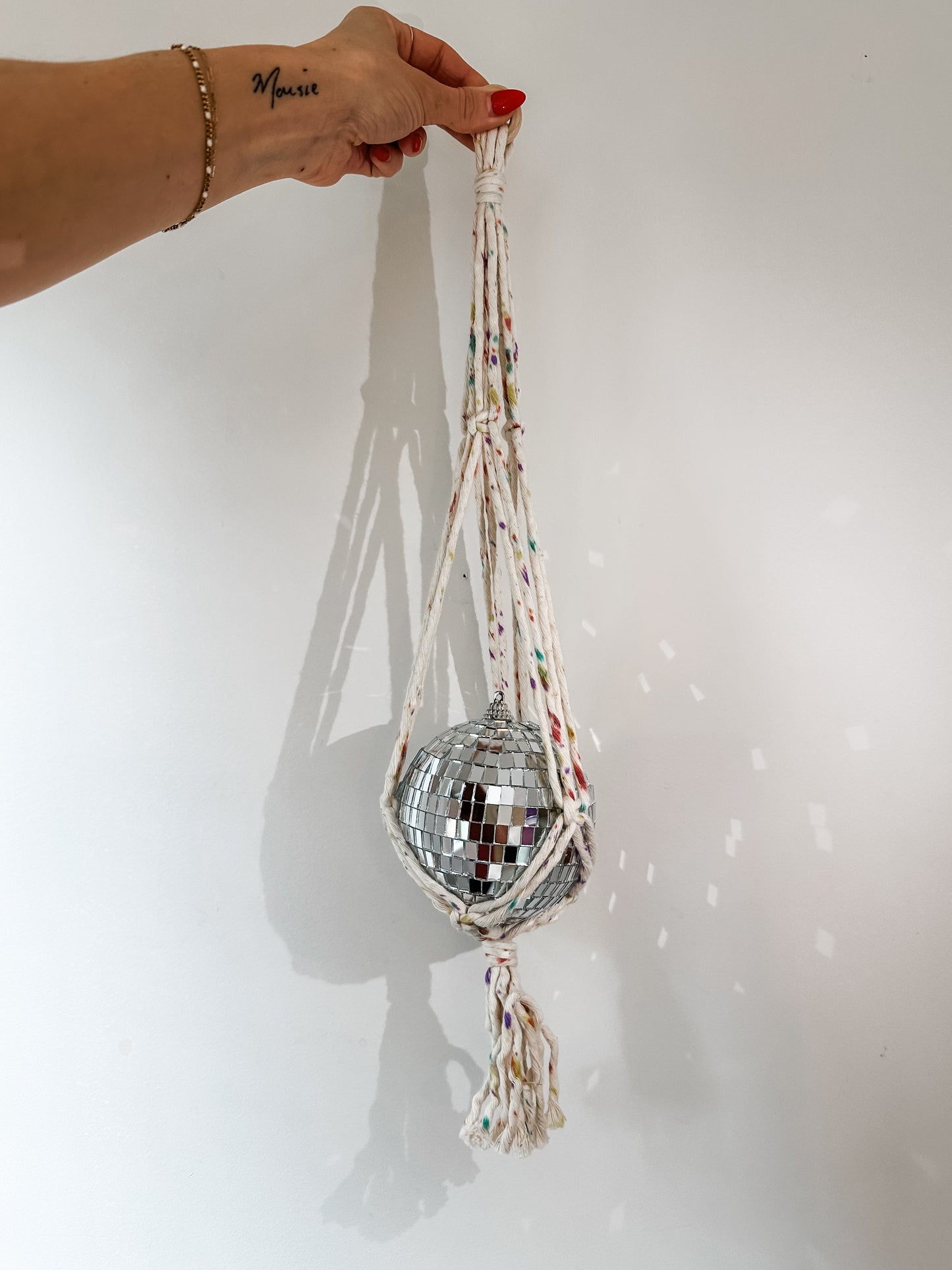 disco ball hanger
