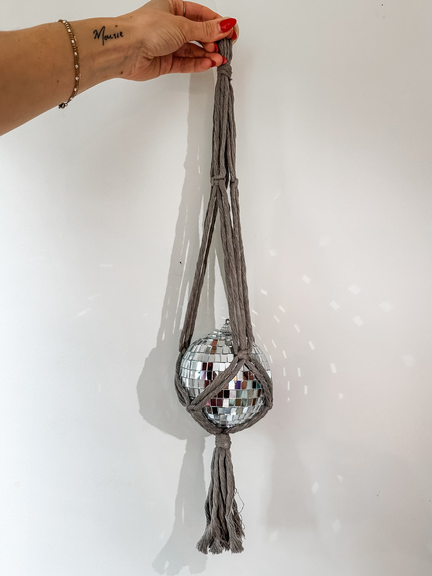 disco ball hanger