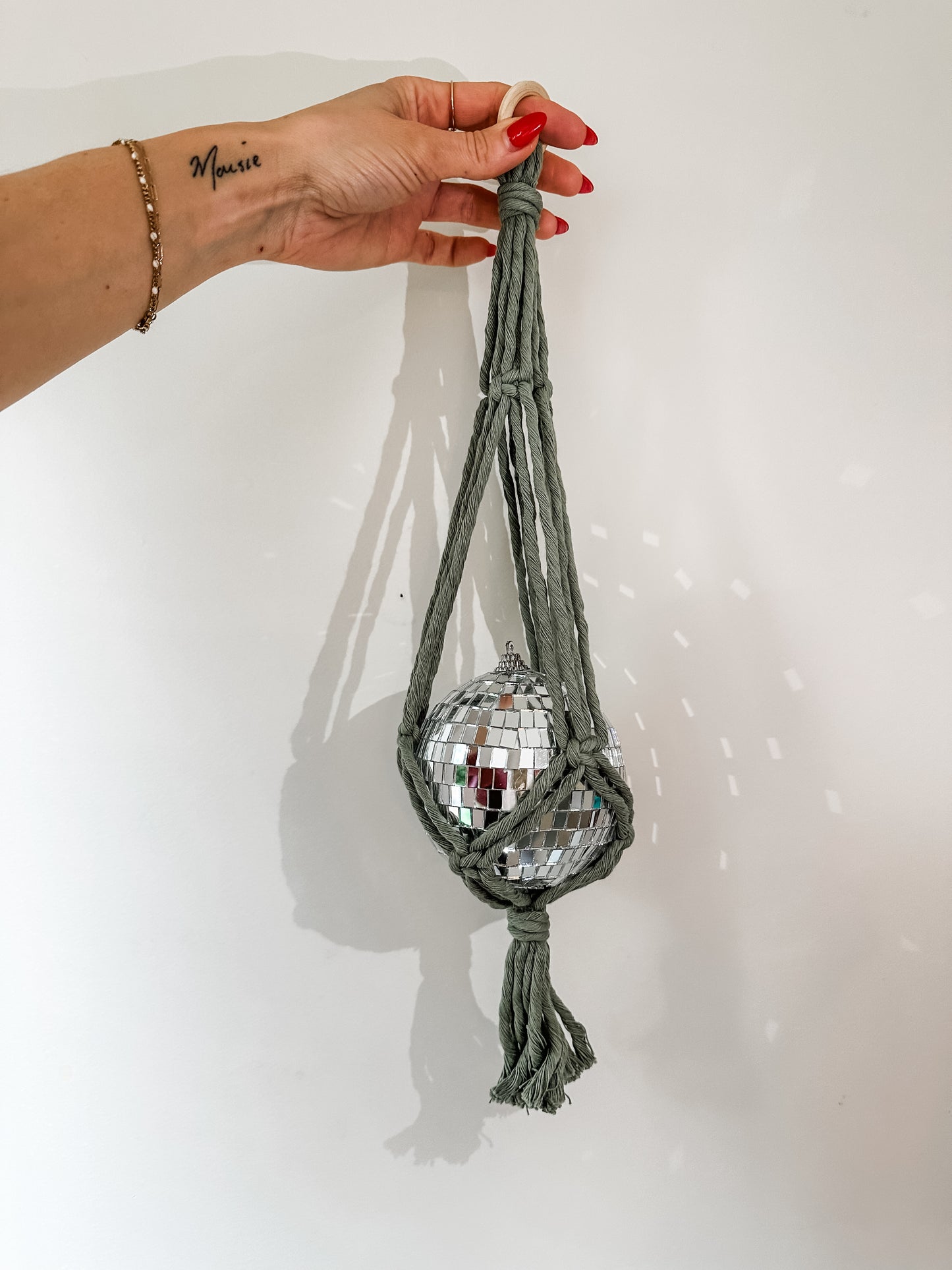 disco ball hanger