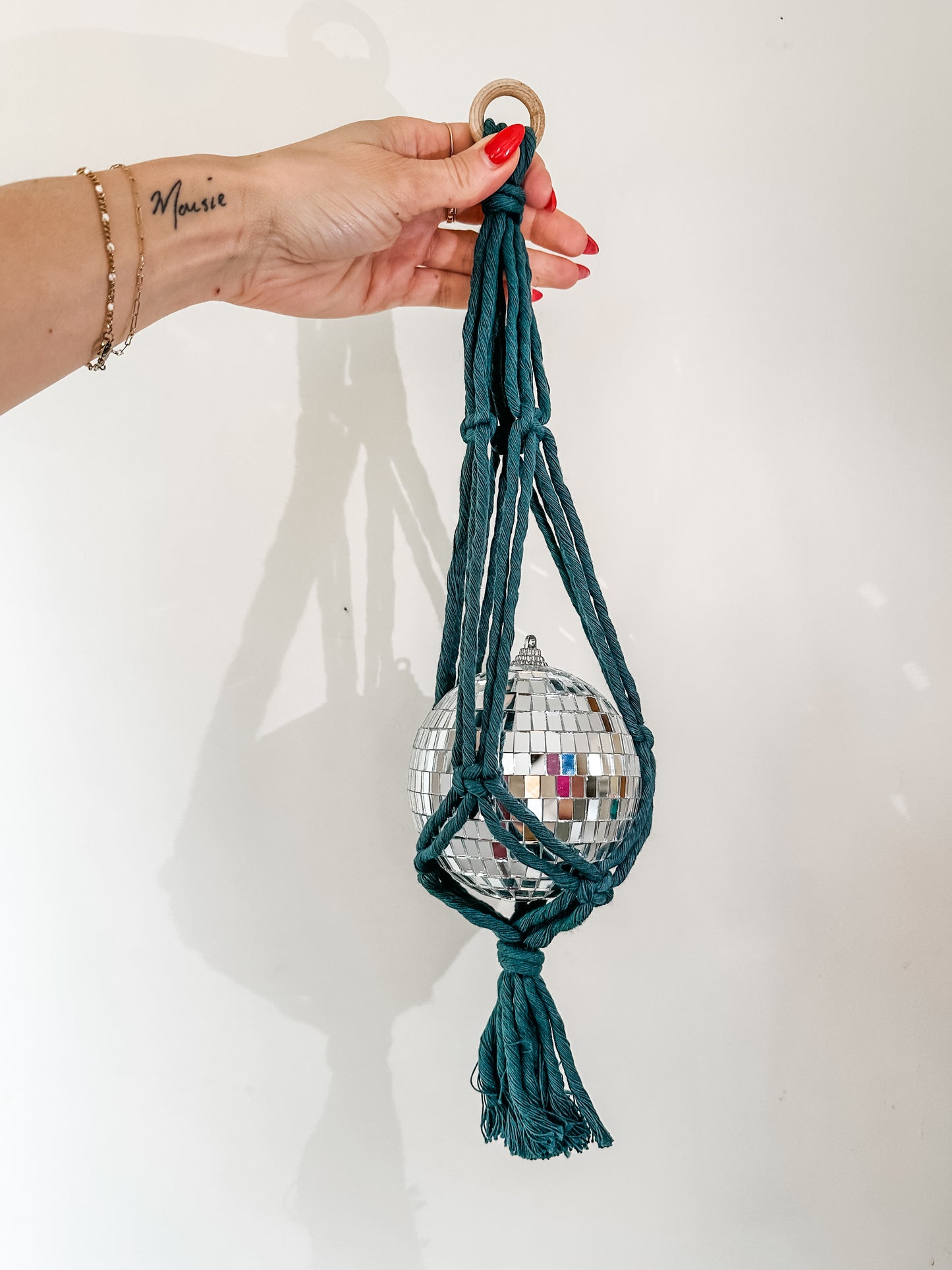 disco ball hanger
