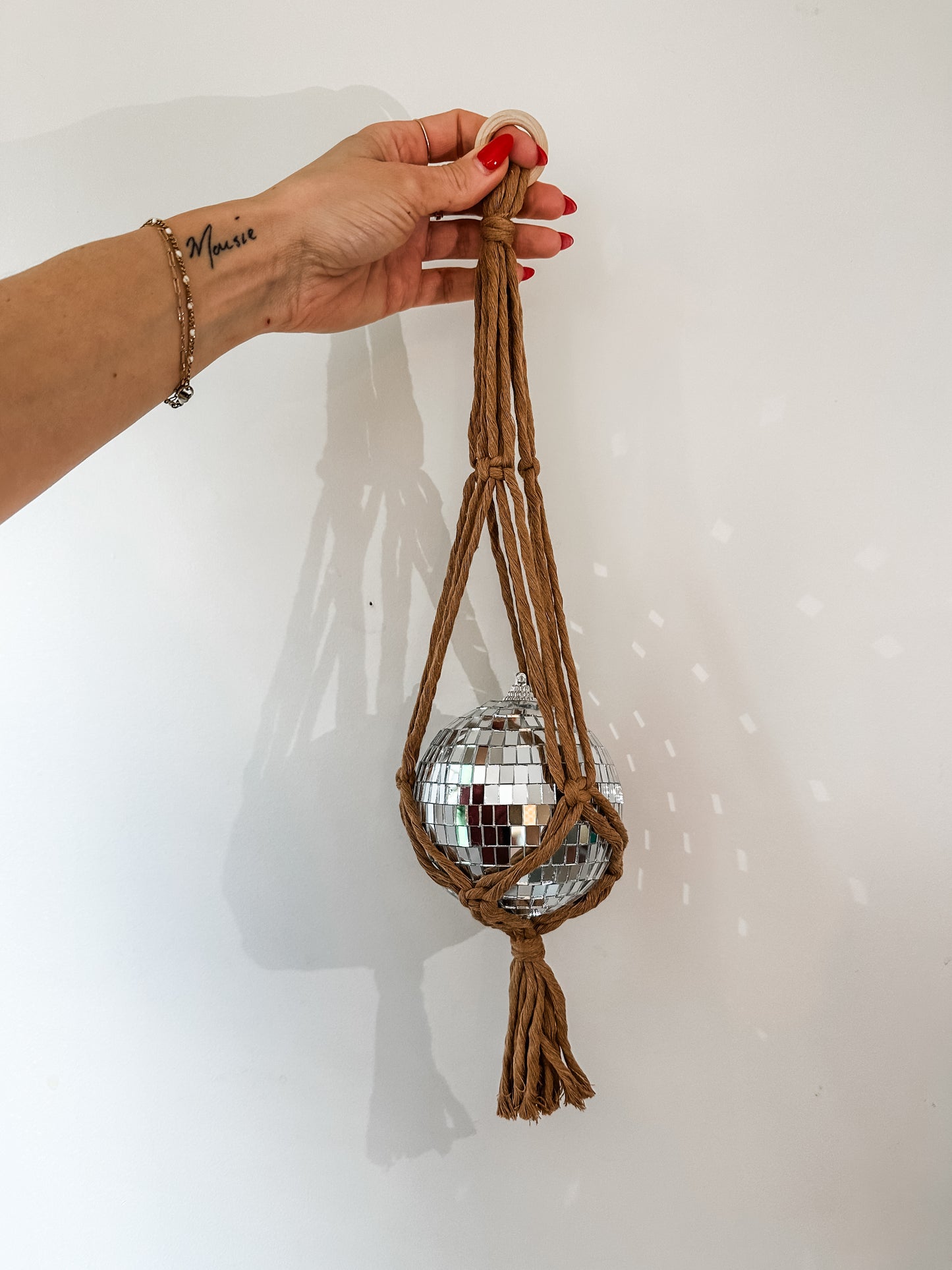 disco ball hanger