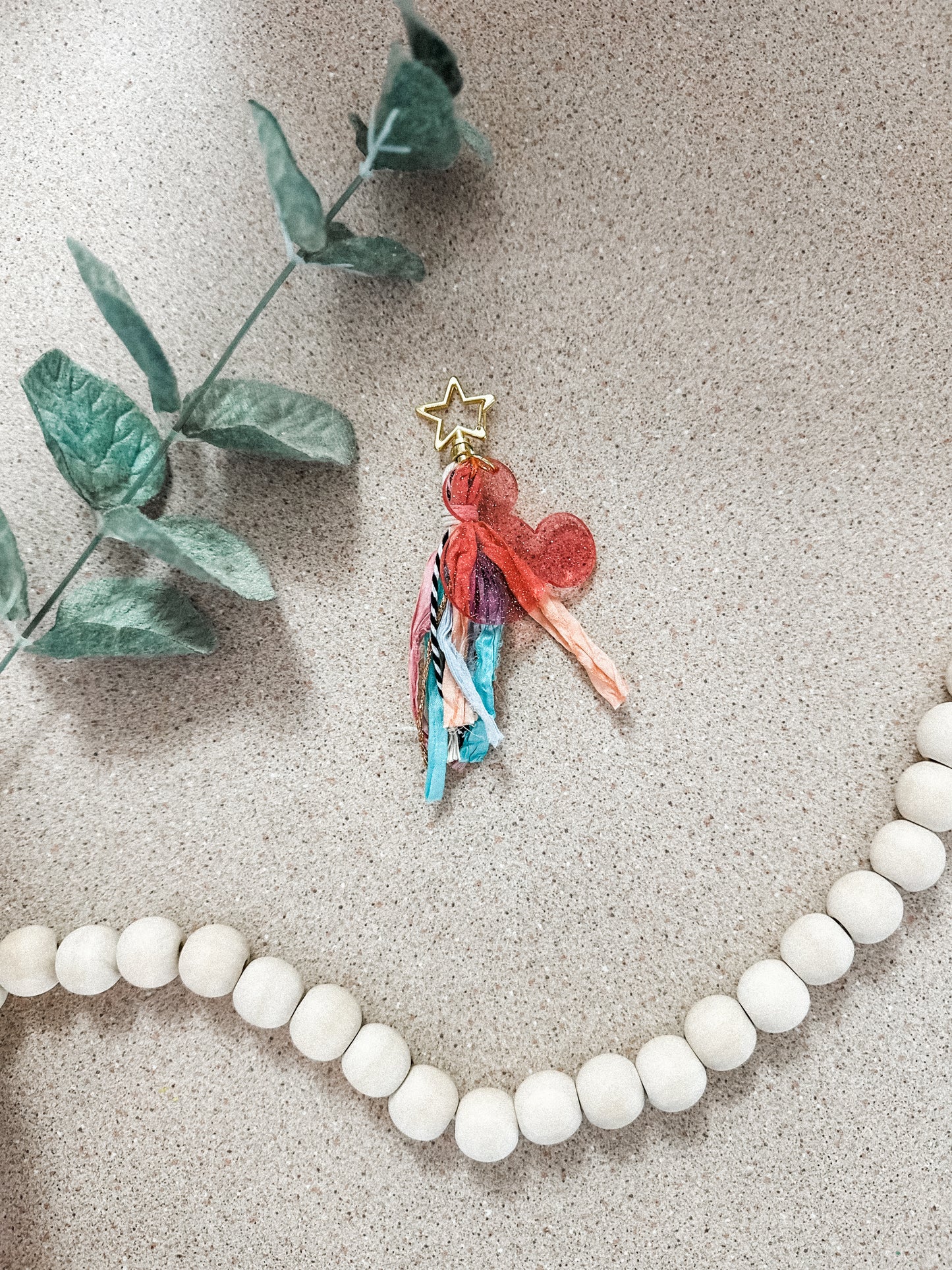 magical mickey mini tassel / keychain