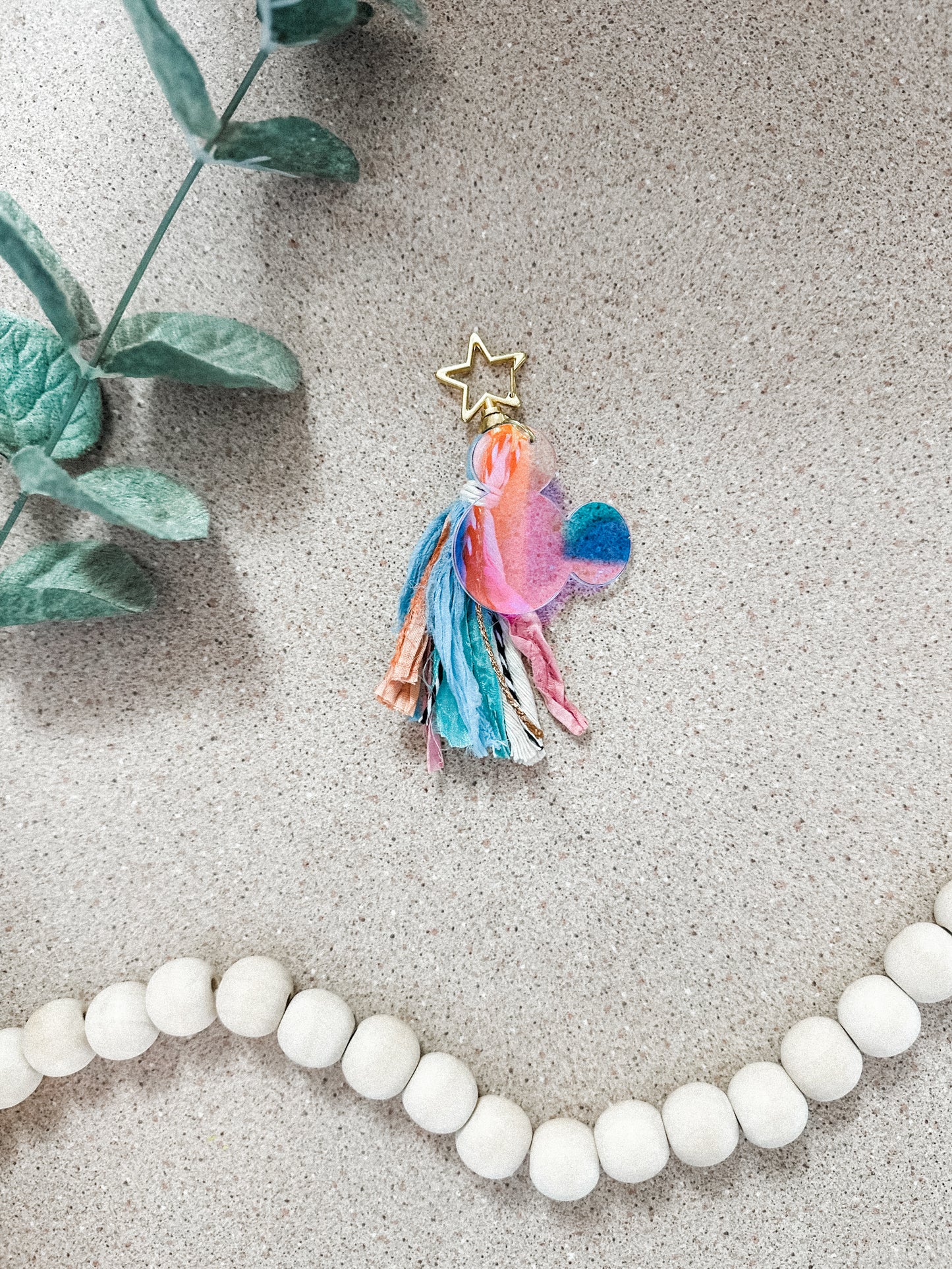 magical mickey mini tassel / keychain