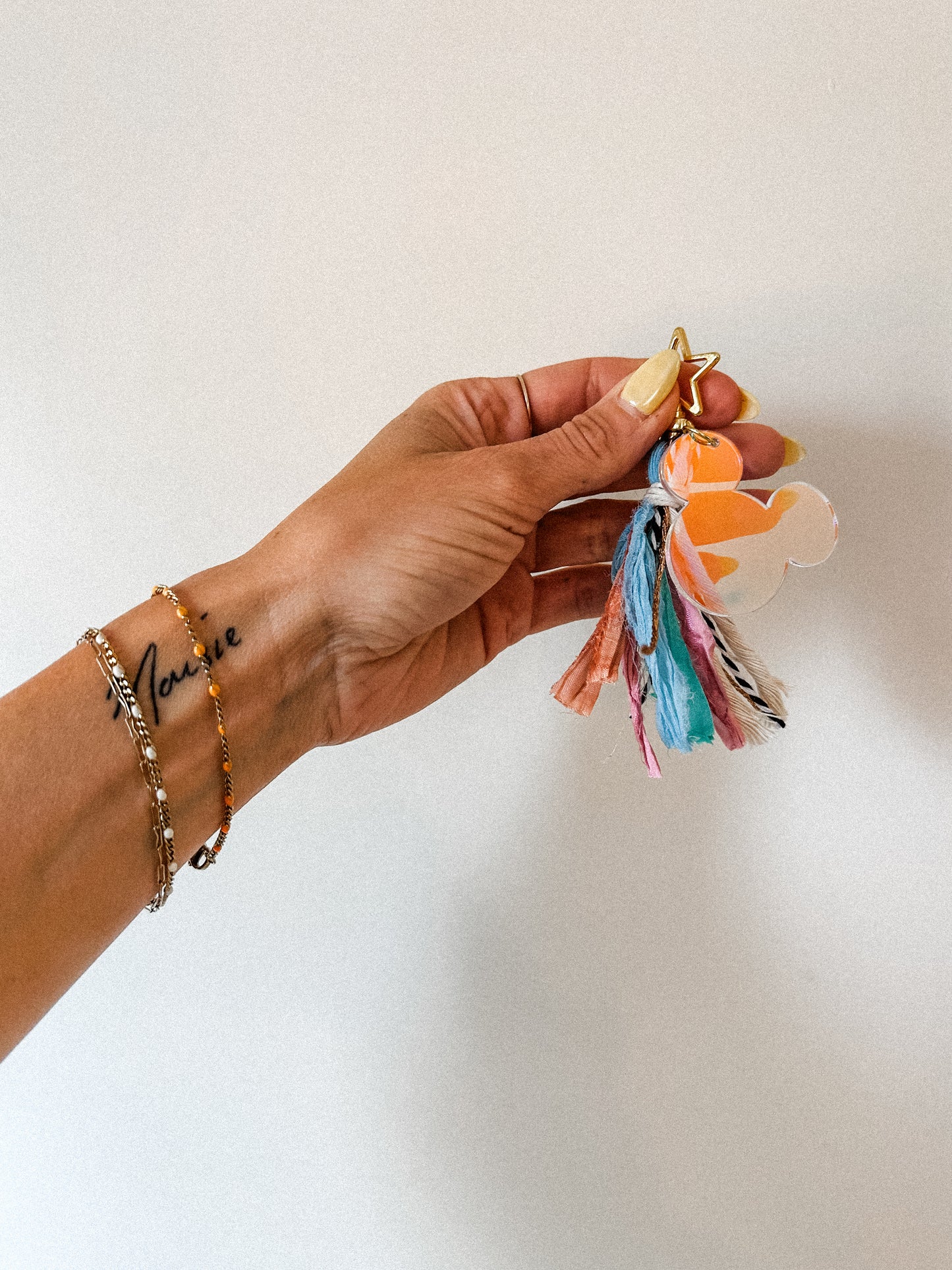 magical mickey mini tassel / keychain