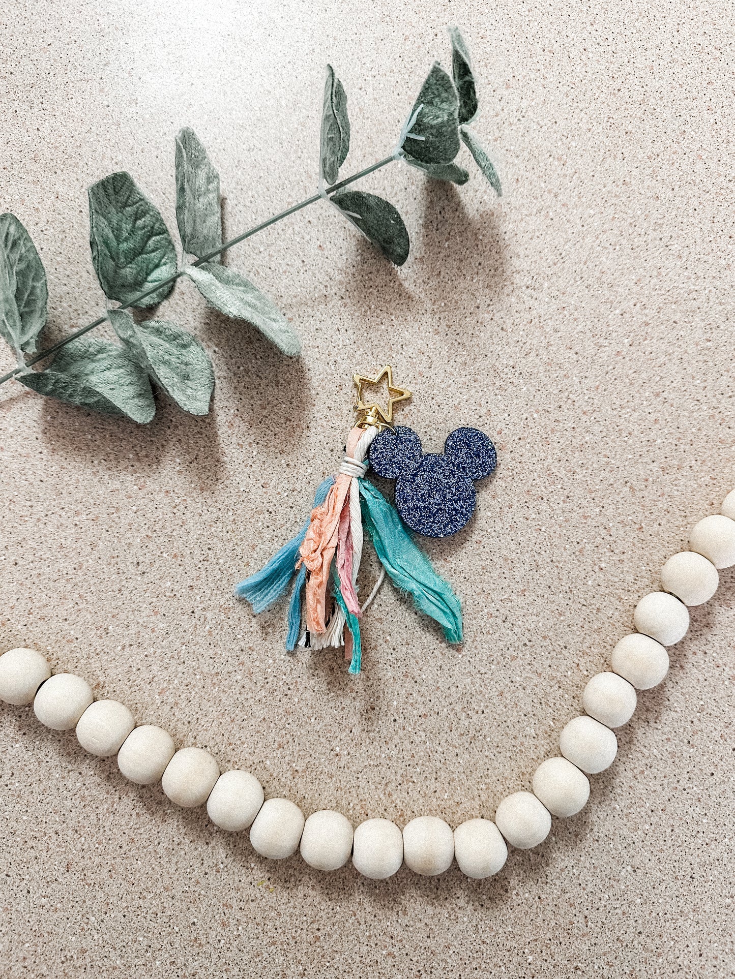 magical mickey mini tassel / keychain