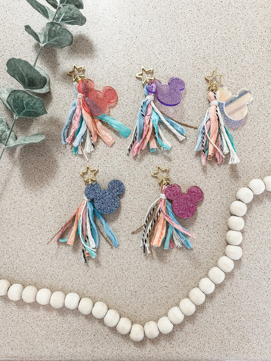 magical mickey mini tassel / keychain