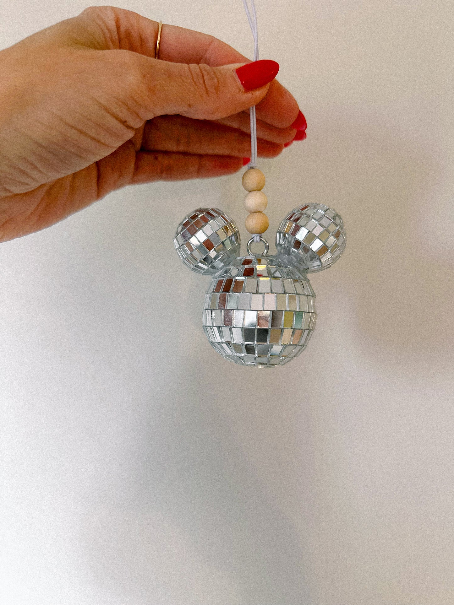magical mickey rearview car charm