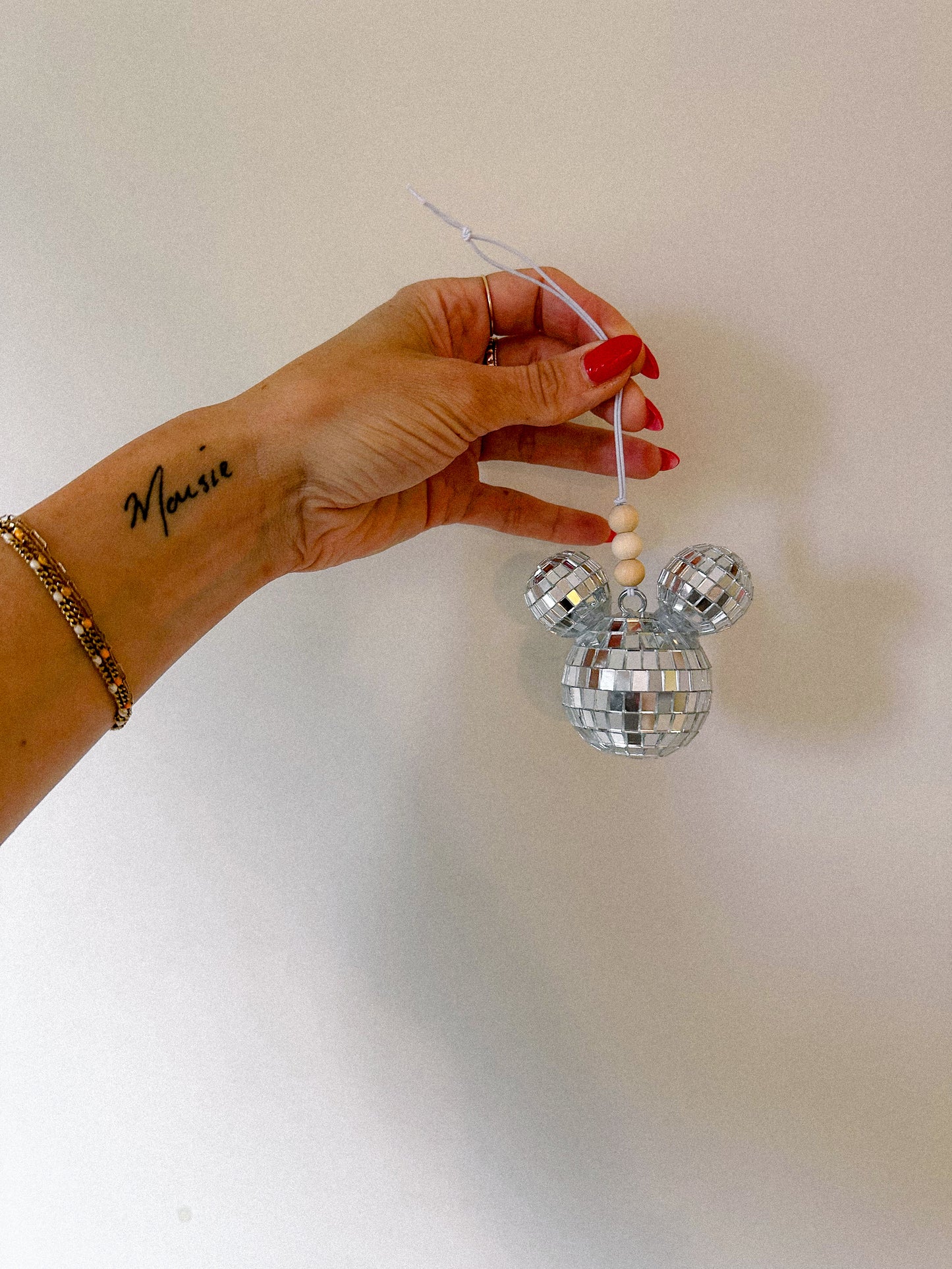 magical mickey rearview car charm