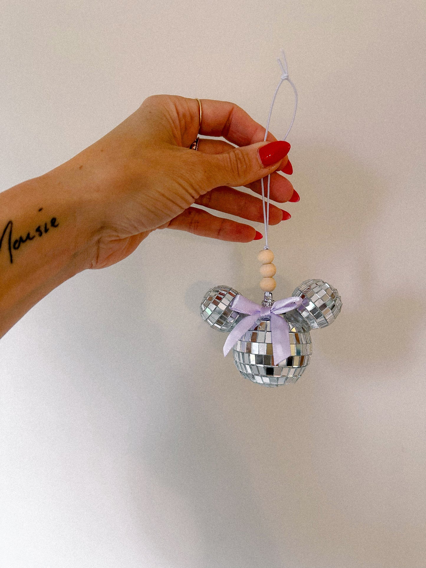 magical mickey rearview car charm