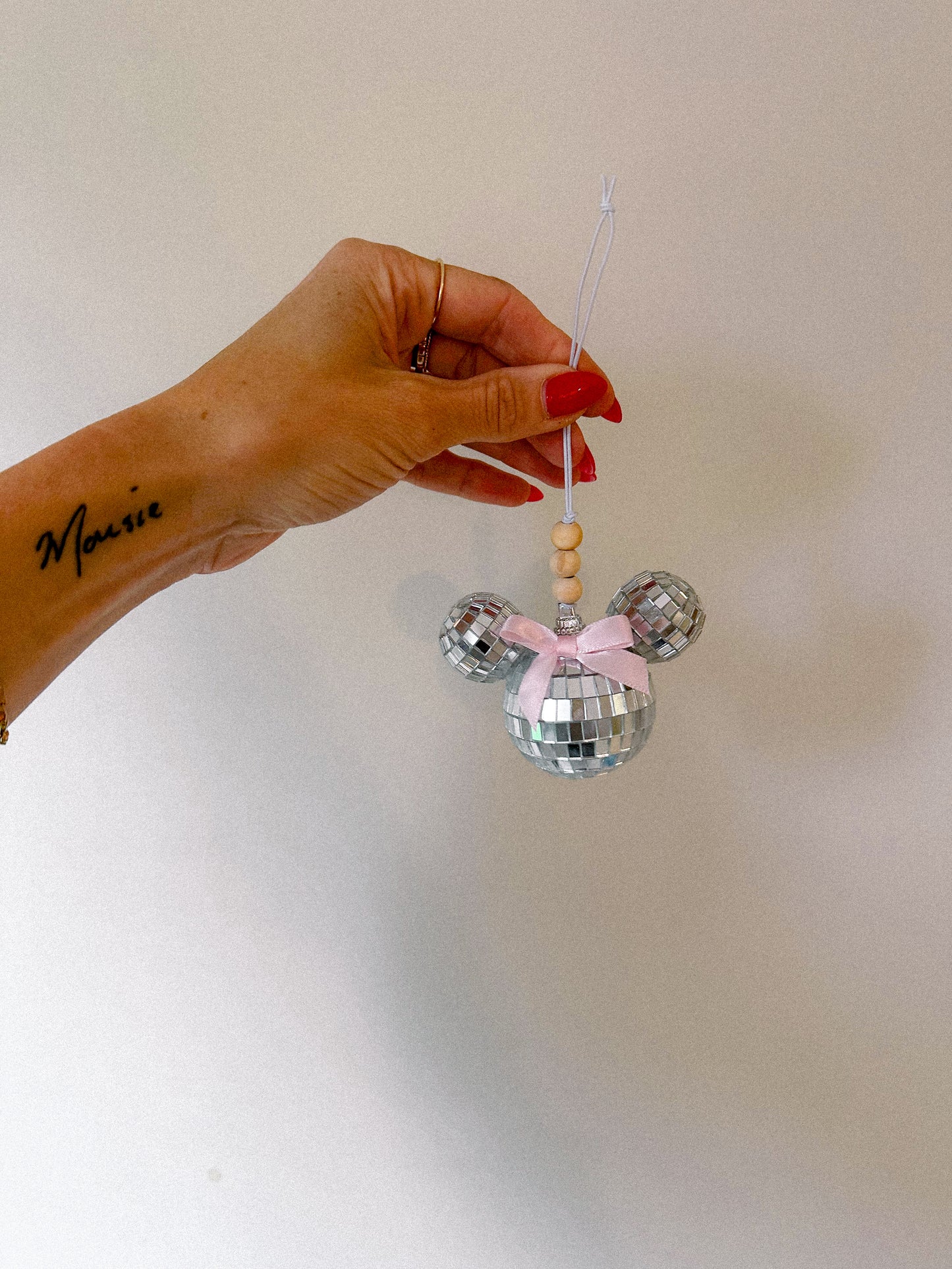 magical mickey rearview car charm