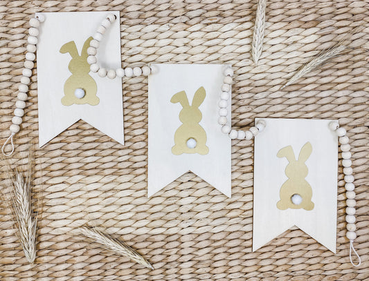 easter bunny garland 2