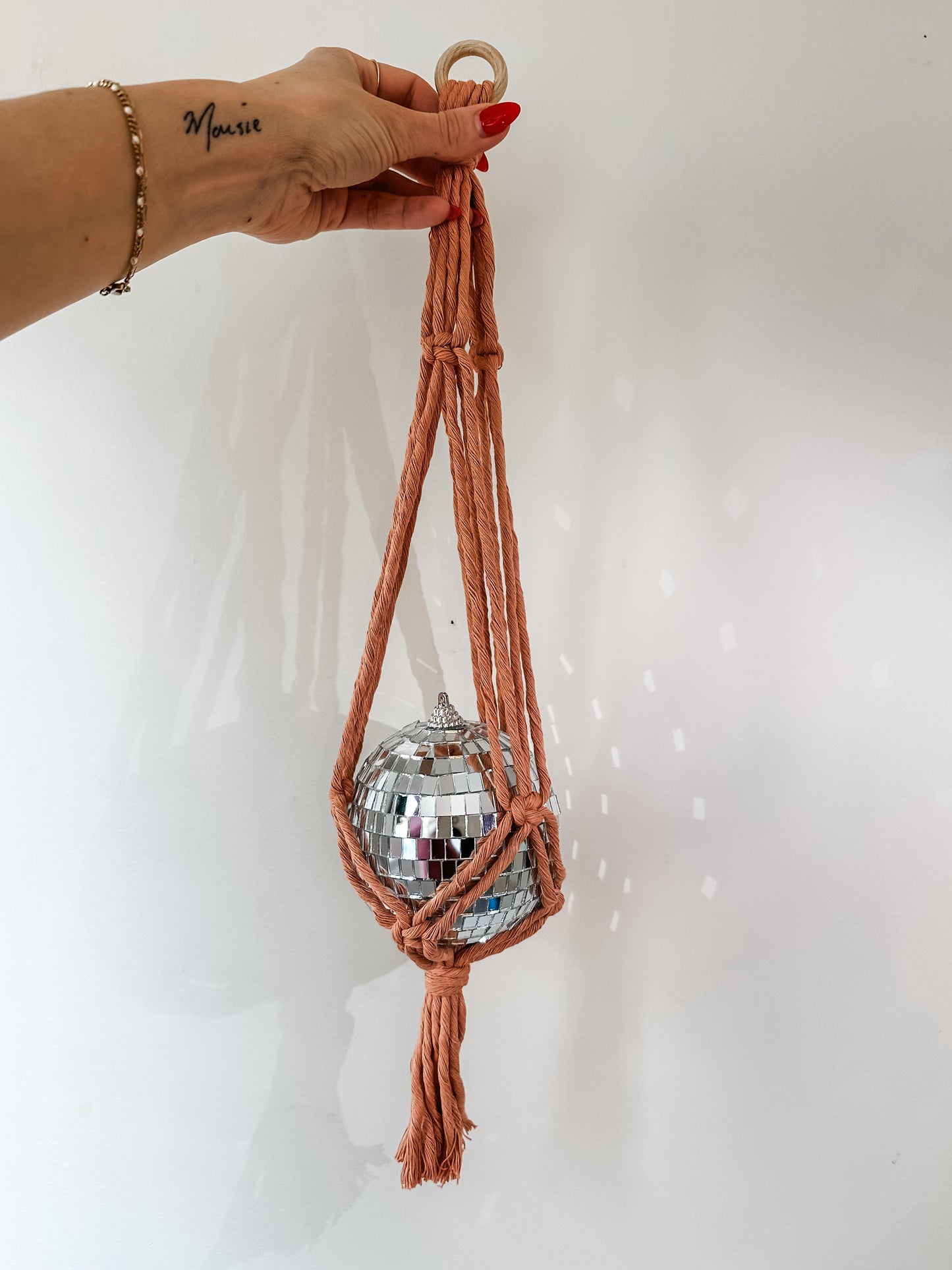disco ball hanger