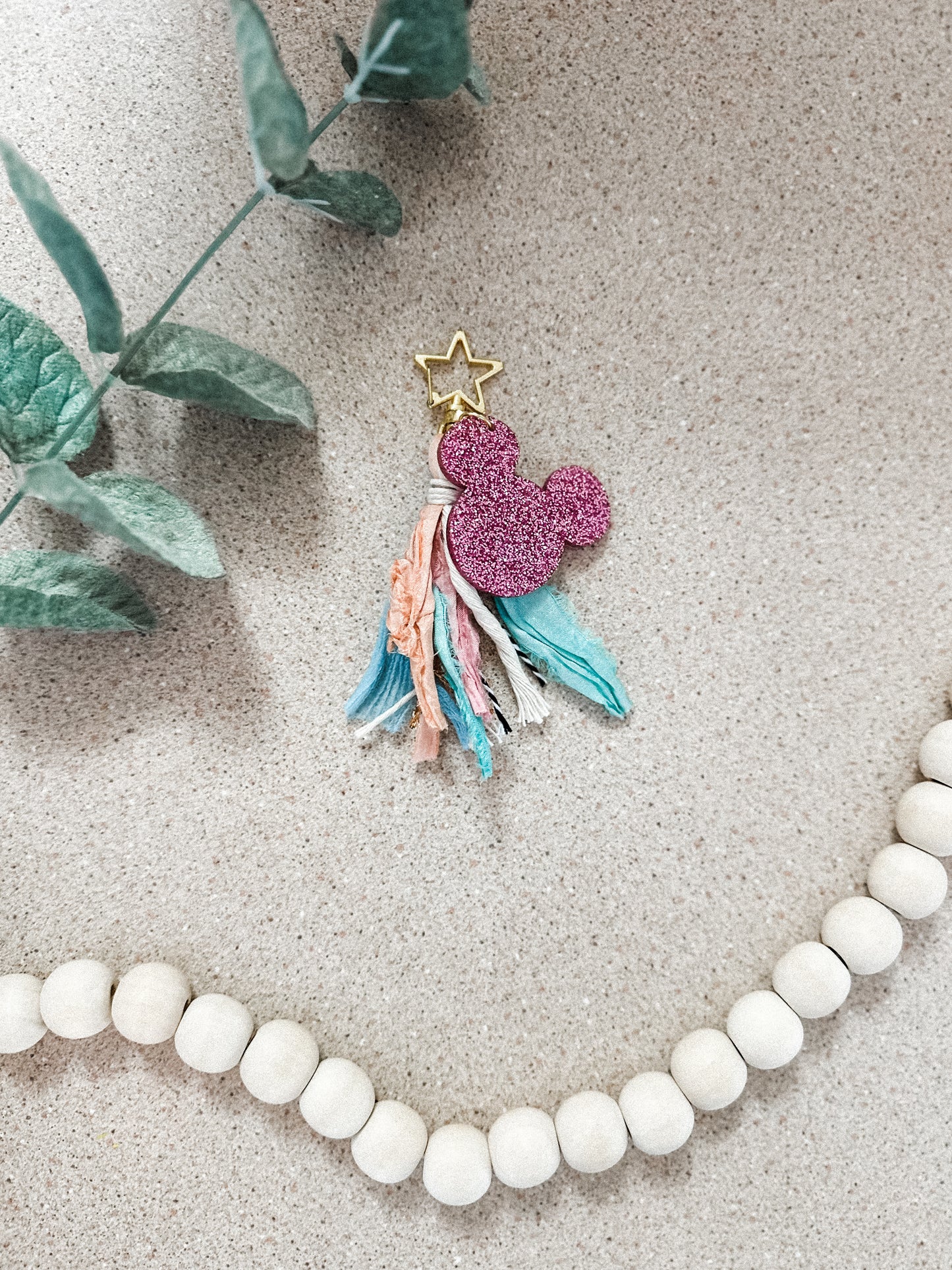 magical mickey mini tassel / keychain