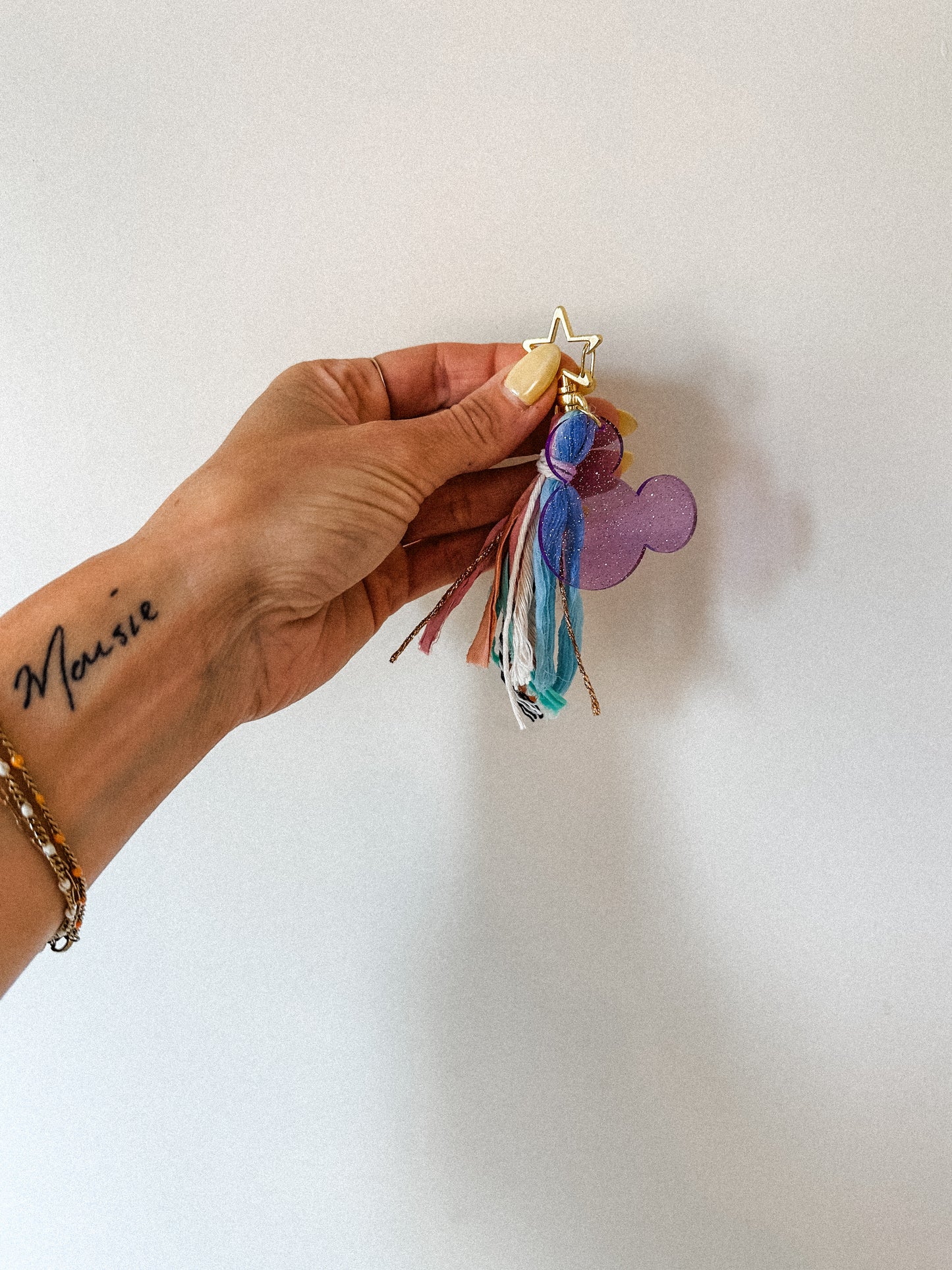 magical mickey mini tassel / keychain